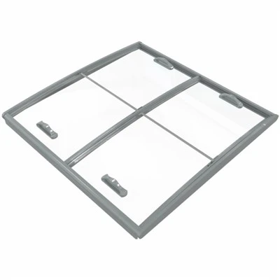 Kommersiell øyglass skyvedør